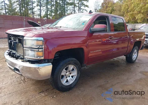 2015 Chevrolet Silverado 1500 1Lt from USA, damaged, VIN 3GCUKRECXFG111226